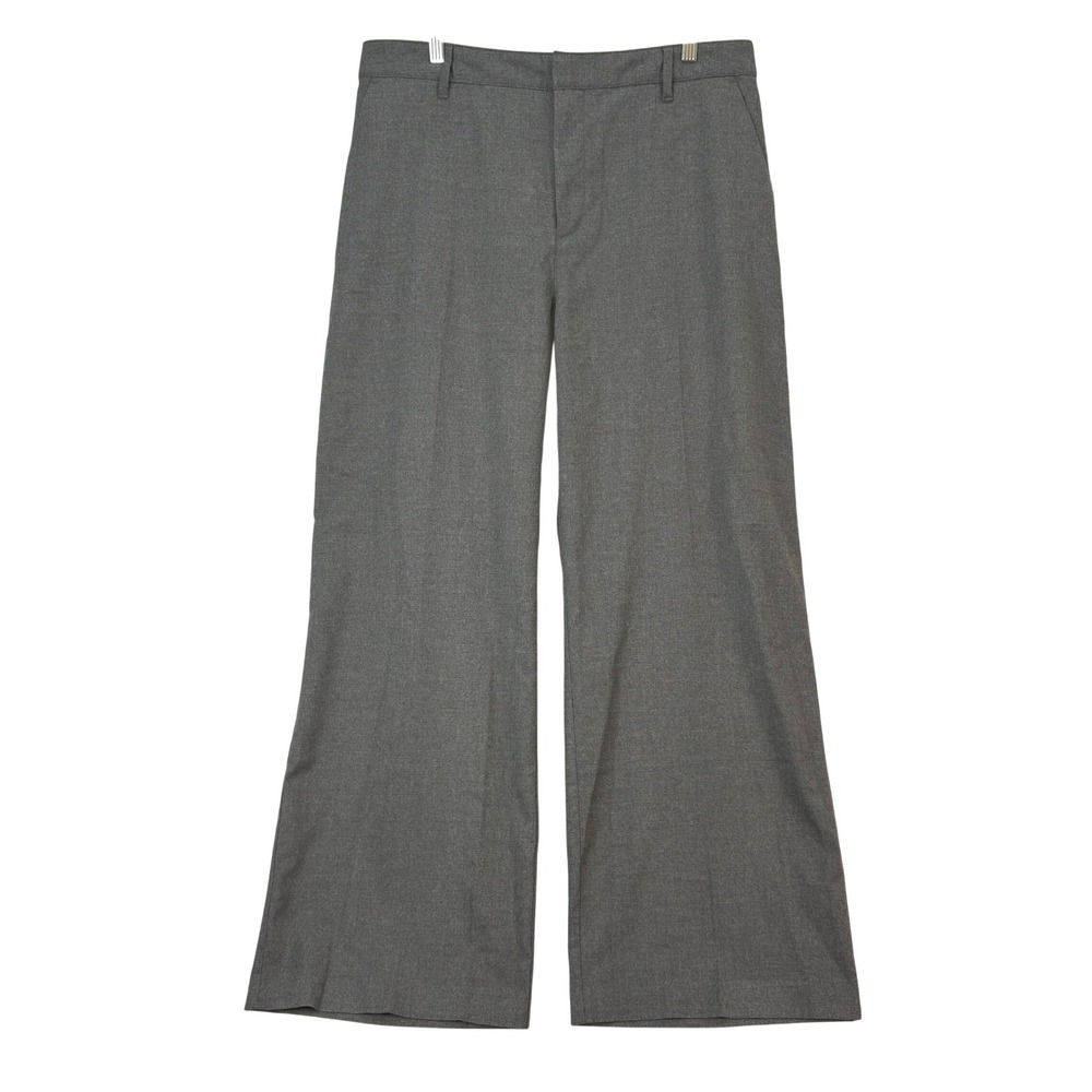 Gap Gray Wide Leg Easy Trouser Sz 16 Dark Academia‎ Office Professional Capsule